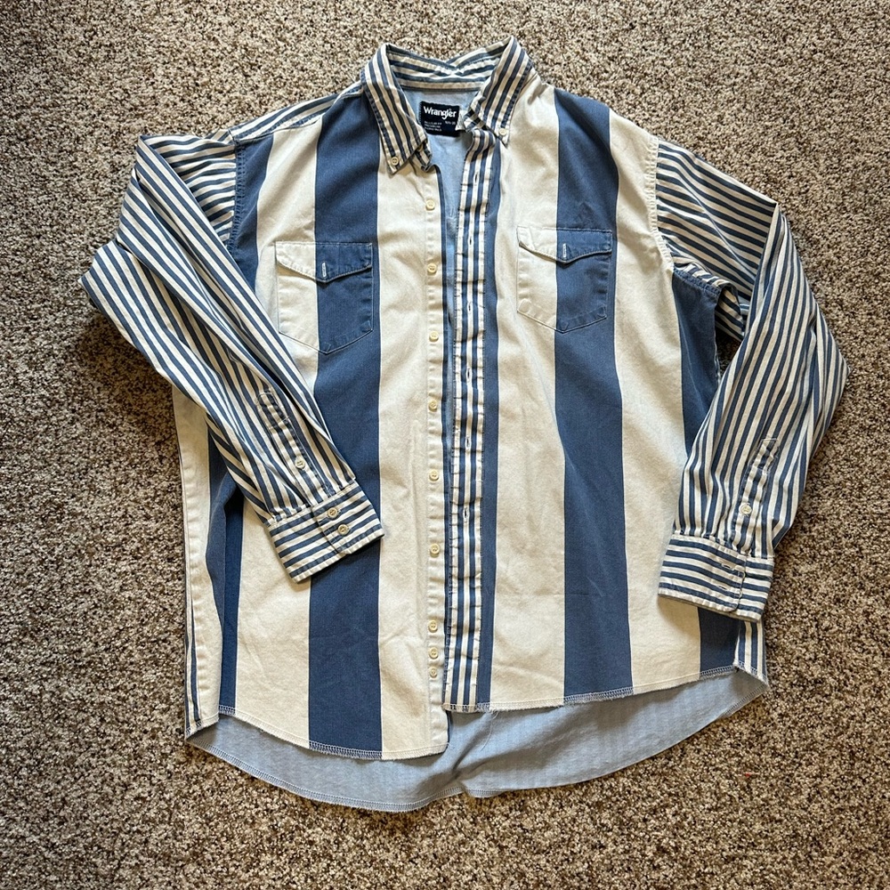 Vintage wrangler button down